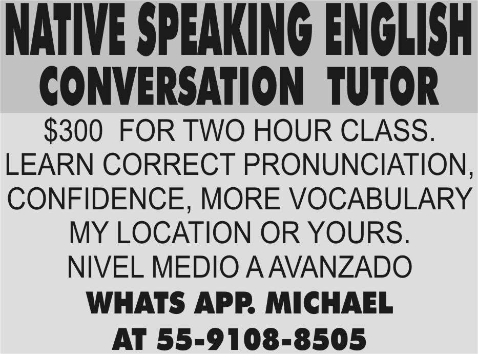 NATIVE SPEAKING ENGLISH