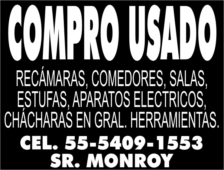 COMPRO USADO TEL.&NBSP;55-5409-1553
