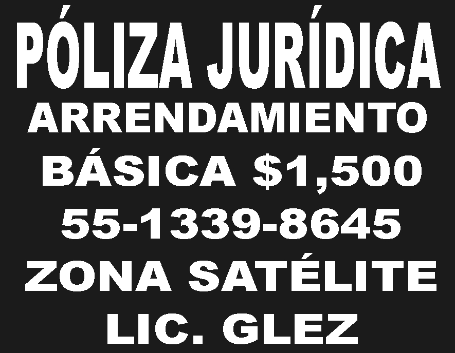 POLIZA JURIDICA&NBSP;

ARRENDAMIENTO

BASICA $1