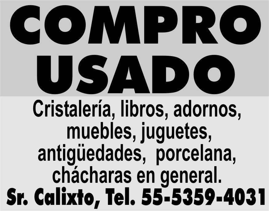 COMPRO USADO TEL.55-5359-4031