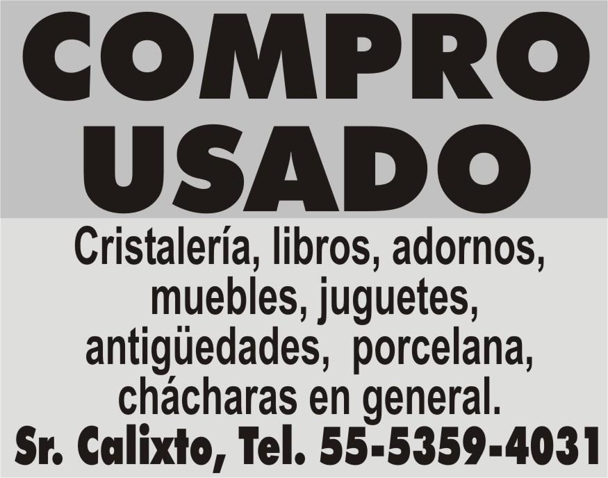 COMPRO USADO TEL.55-5359-4031
