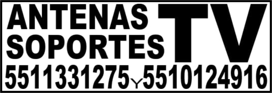 ANTENAS&NBSP;SOPORTES TV 55-1133-1275