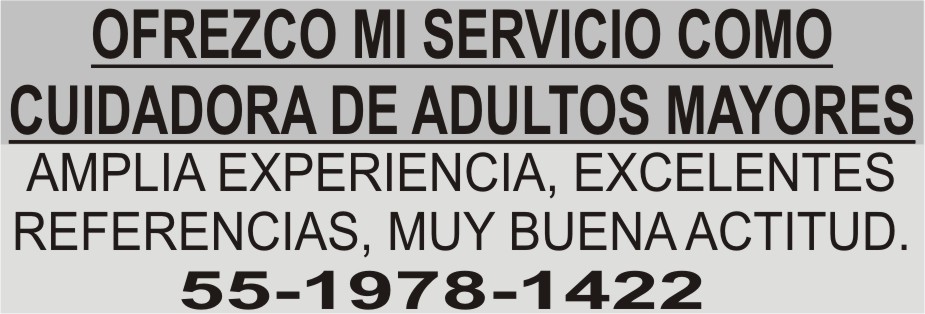 OFREZCO MI SERVICIO
