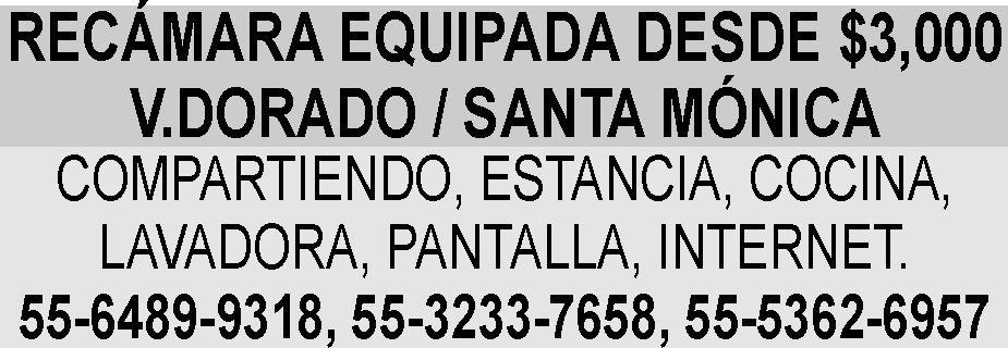 REC&AACUTE;MARA EQUIPADA DESDE&NBSP;$3
