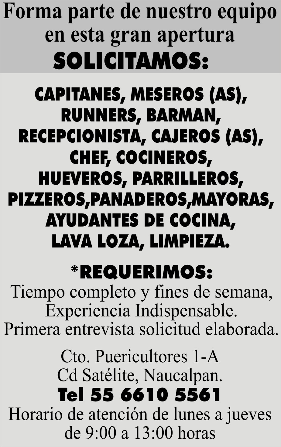 FORMA PARTE DE