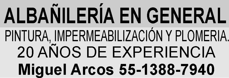 ALBA&NTILDE;ILER&IACUTE;A EN GENERAL

PINTURA