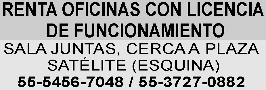 RENTA OFICINAS CON&NBSP;LICENCIA&NBSP;DE&NBSP;FUNCIONAMIENTO