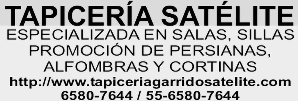 TAPICERIA SATELITE 55-6580-7644?