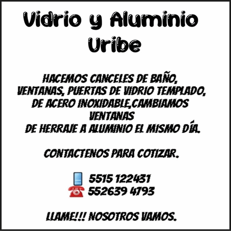 VIDRIO Y ALUMINIO