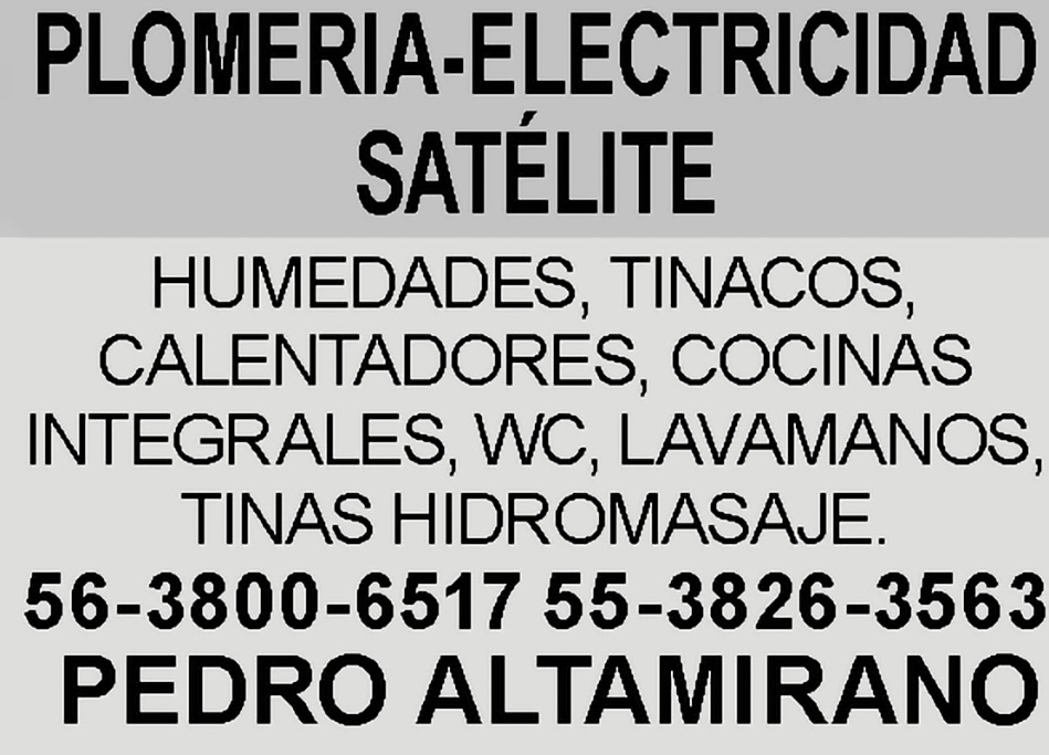 PLOMERIA - ELECTRICIDAD