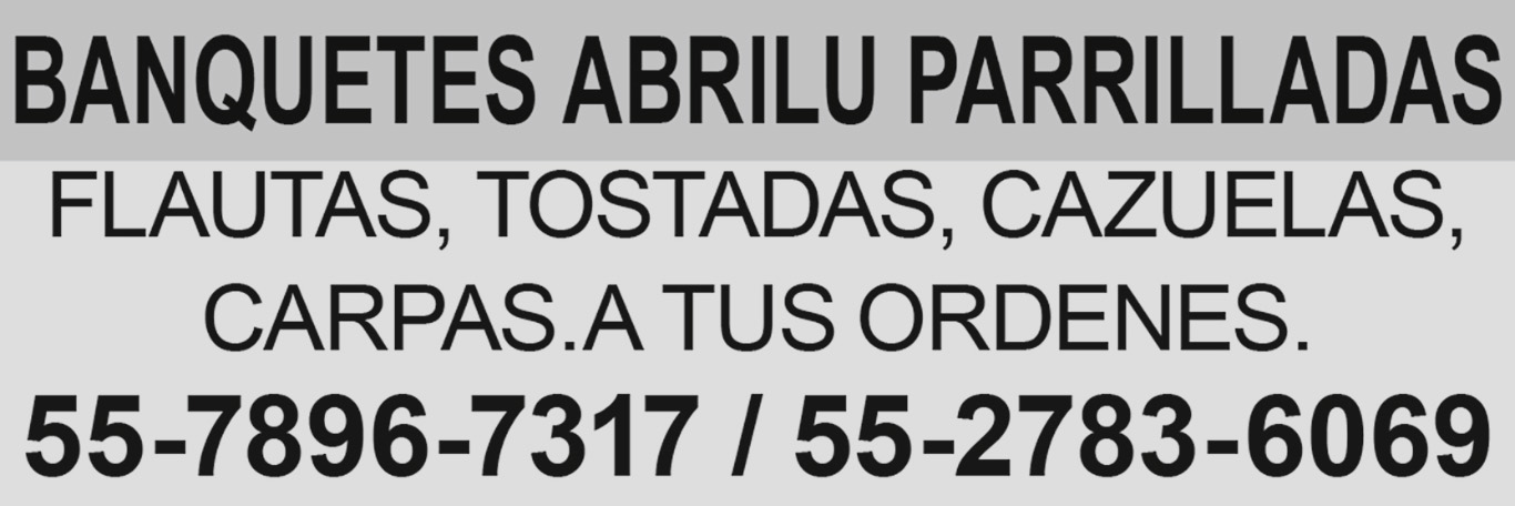 BANQUETES ABRILUPARRILLADAS 