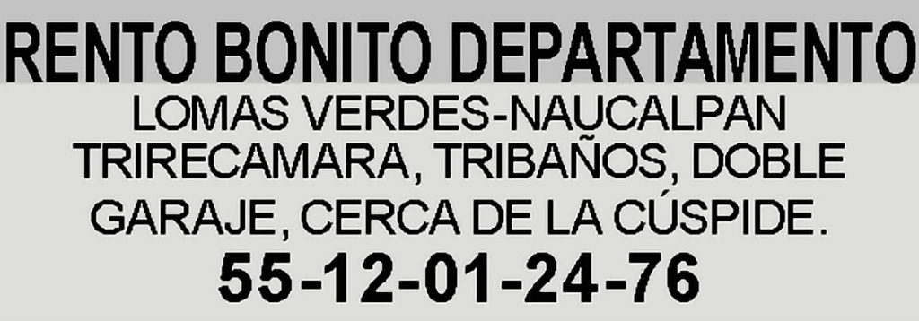 RENTO BONITO DEPARTAMENTO