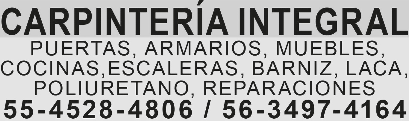 CARPINTER?A INTEGRALPUERTAS 