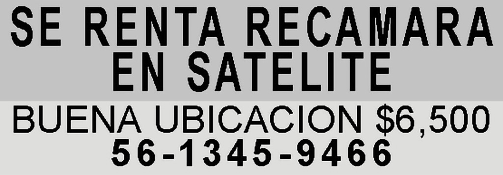 SE RENTA RECAMARAEN