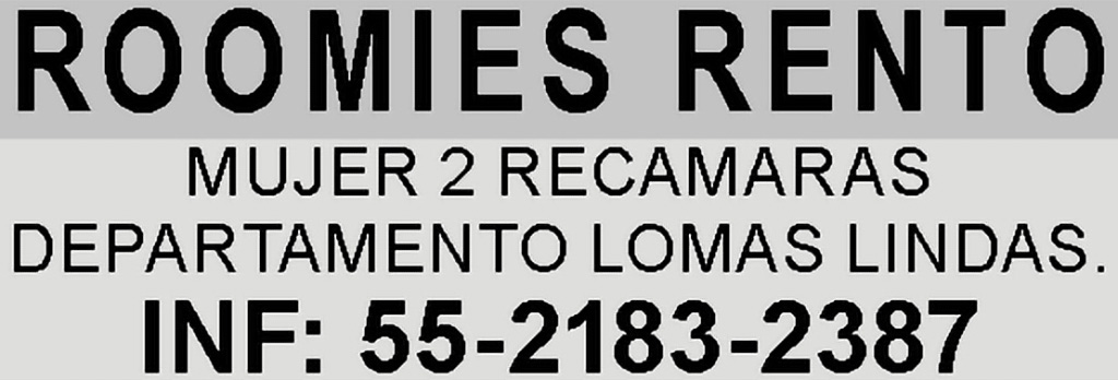 ROOMIES RENTOMUJER2 RECAMARAS
