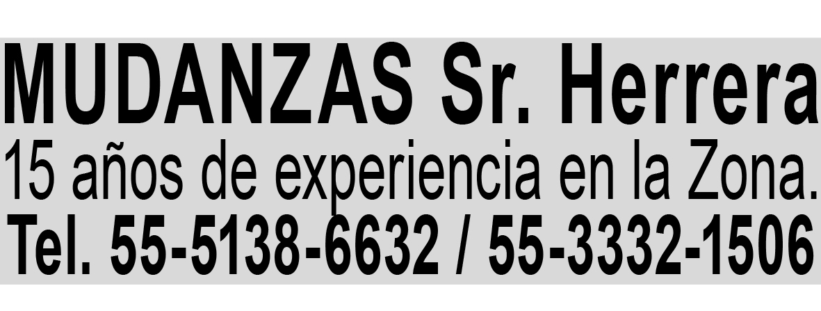 MUDANZASSR. HERRERA15 A?OS