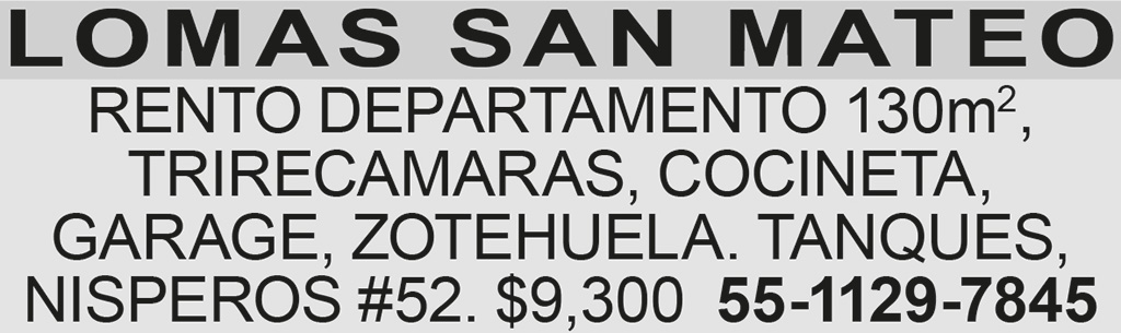 LOMAS SAN?MATEO RENTO