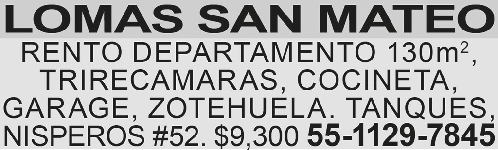 LOMAS SAN?MATEO RENTO