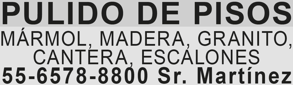 PULIDO DE PISOSM?RMOL