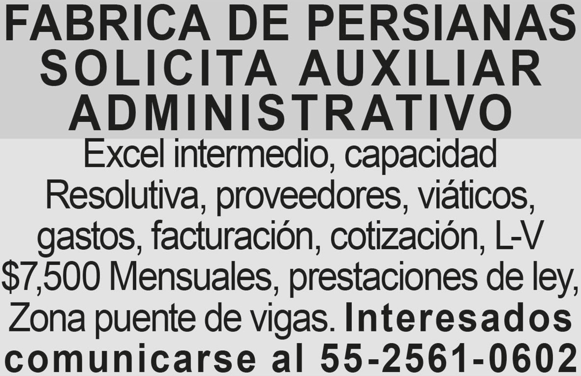FABRICA DE PERSIANAS