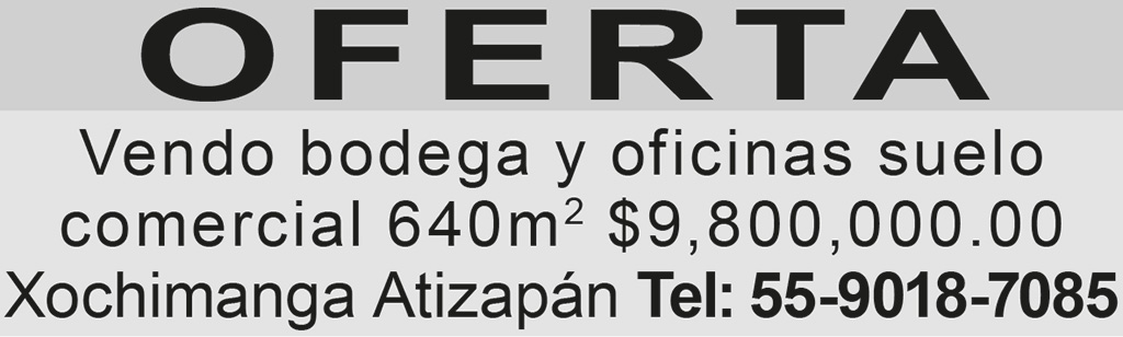 OFERTA VENDO BODEGA