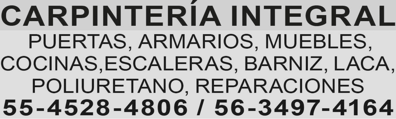 CARPINTER?A INTEGRALPUERTAS 