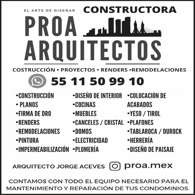 PROA ARQUITECTOSCONSTRUCCION 