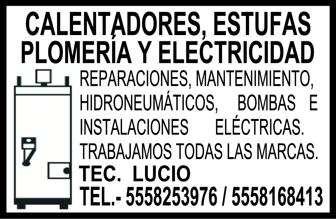 CALENTADORES  ESTUFAS