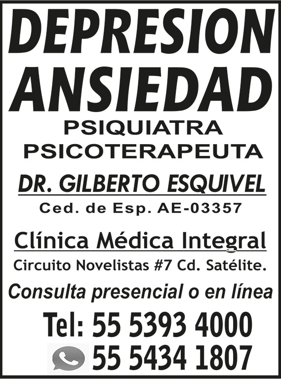 DEPRESI?N  ANSIEDAD
PSIQUIATRA