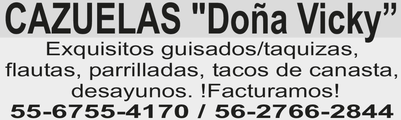 CAZUELAS?