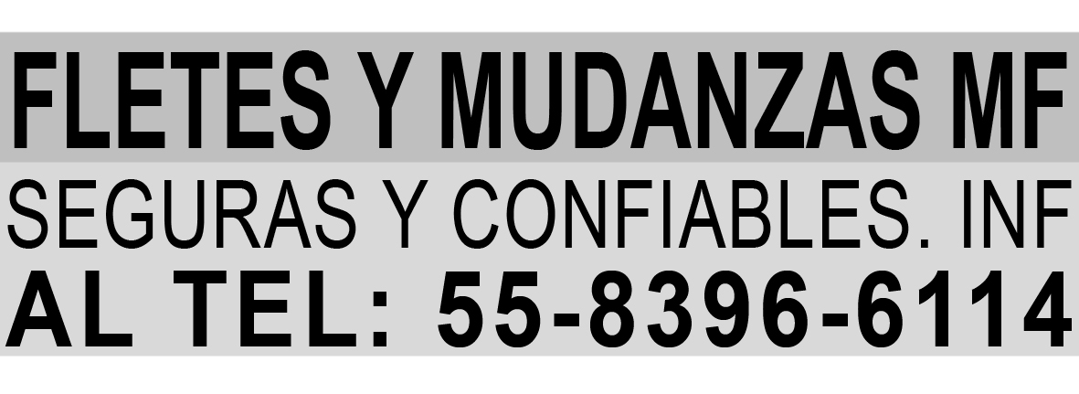 FLETES Y MUDANZAS