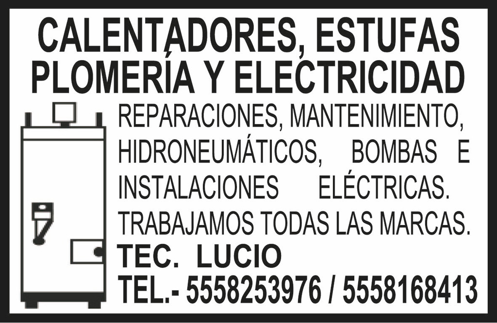 CALENTADORES  ESTUFAS