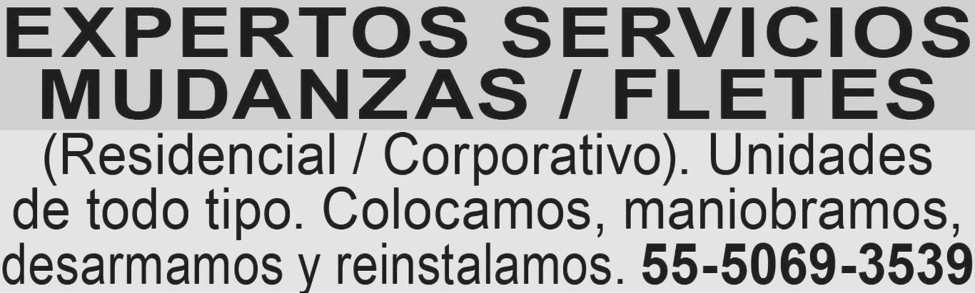 EXPERTOS SERVICIOS MUDANZAS