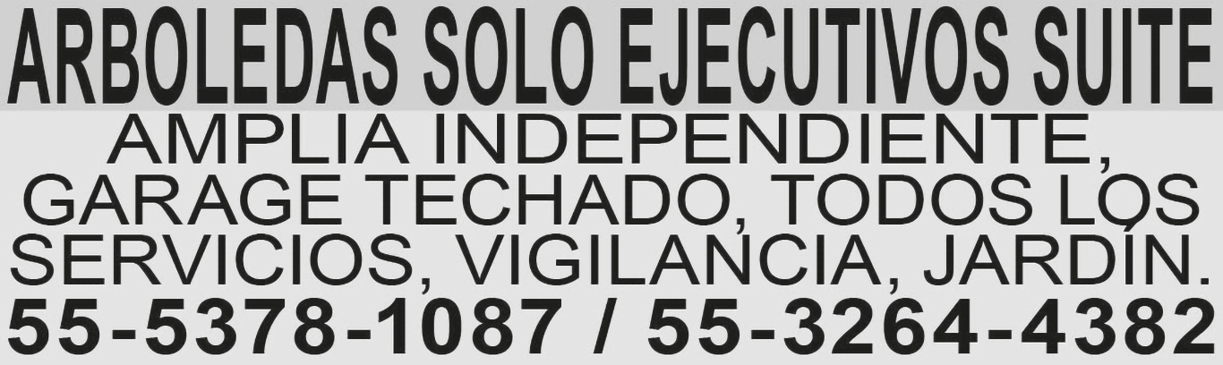 ARBOLEDAS SOLO EJECUTIVOSSUITE