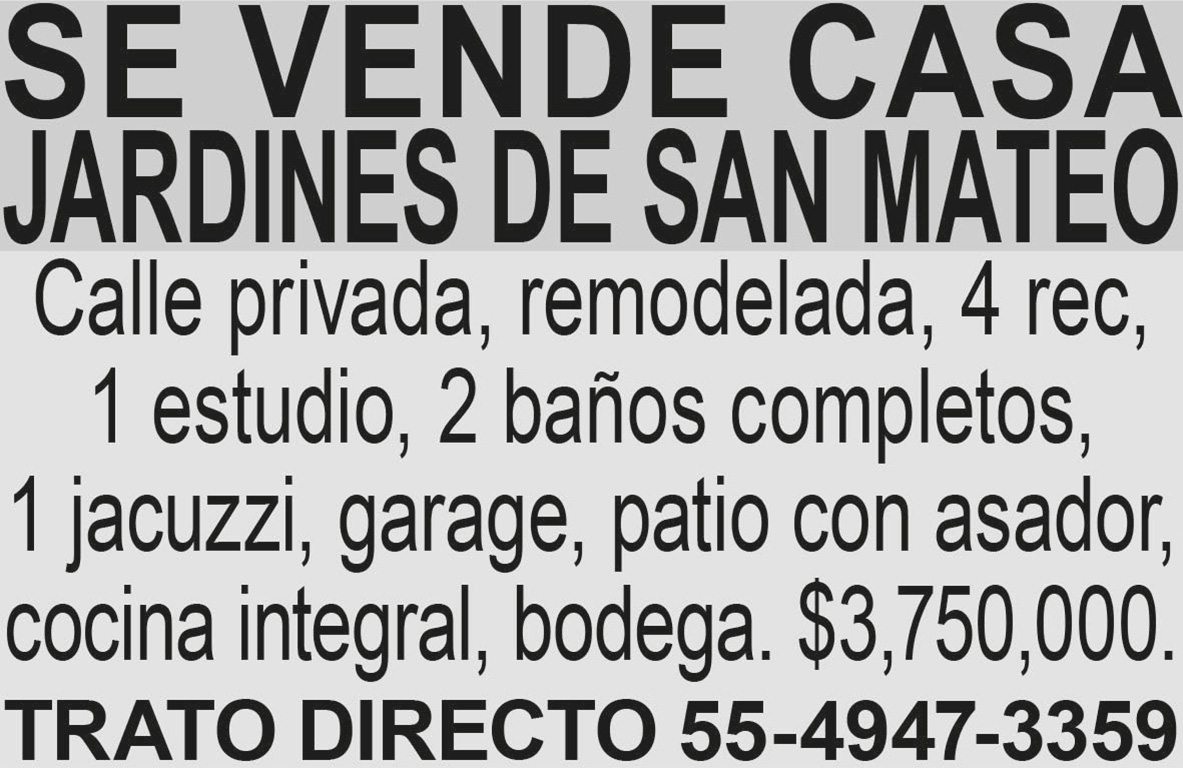 SE VENDE CASA