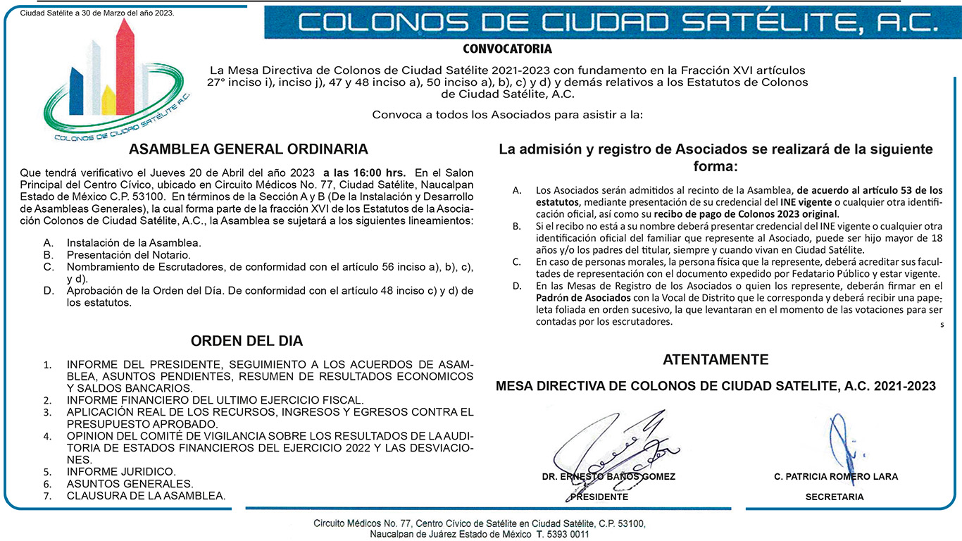 COLONOS DE CIUDAD