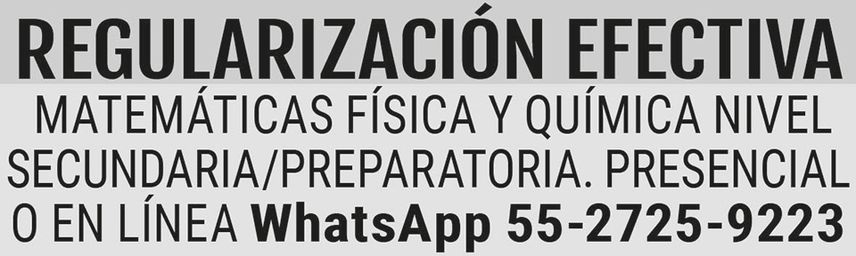 REGULARIZACI?N EFECTIVA?MATEM?TICAS F?SICA
