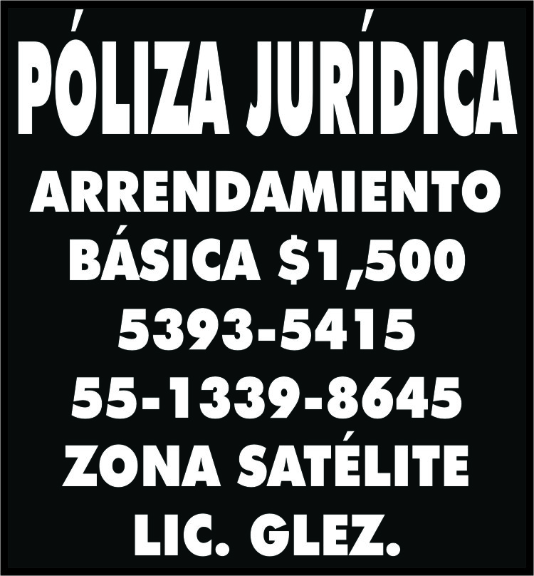 POLIZA JURIDICA 5393-5415
