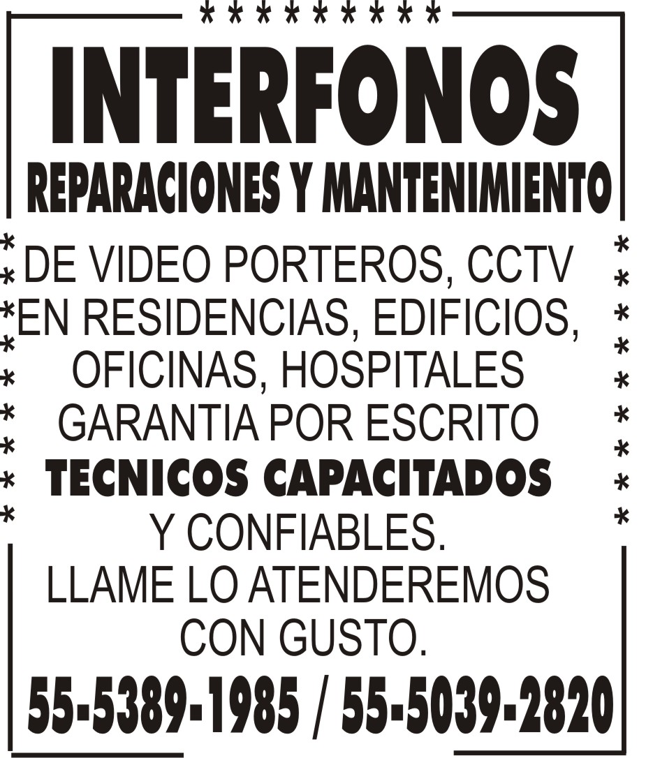 INTERFONOS 55-5389-1985 /