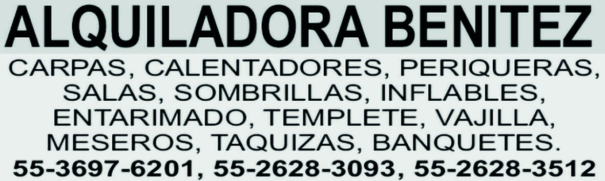 ALQUILADORA BENITEZ

CARPAS 