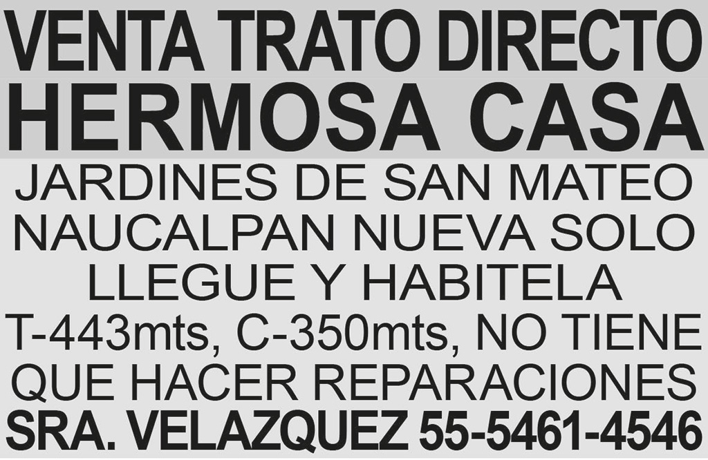 VENTA?TRATO DIRECTOHERMOSA CASA