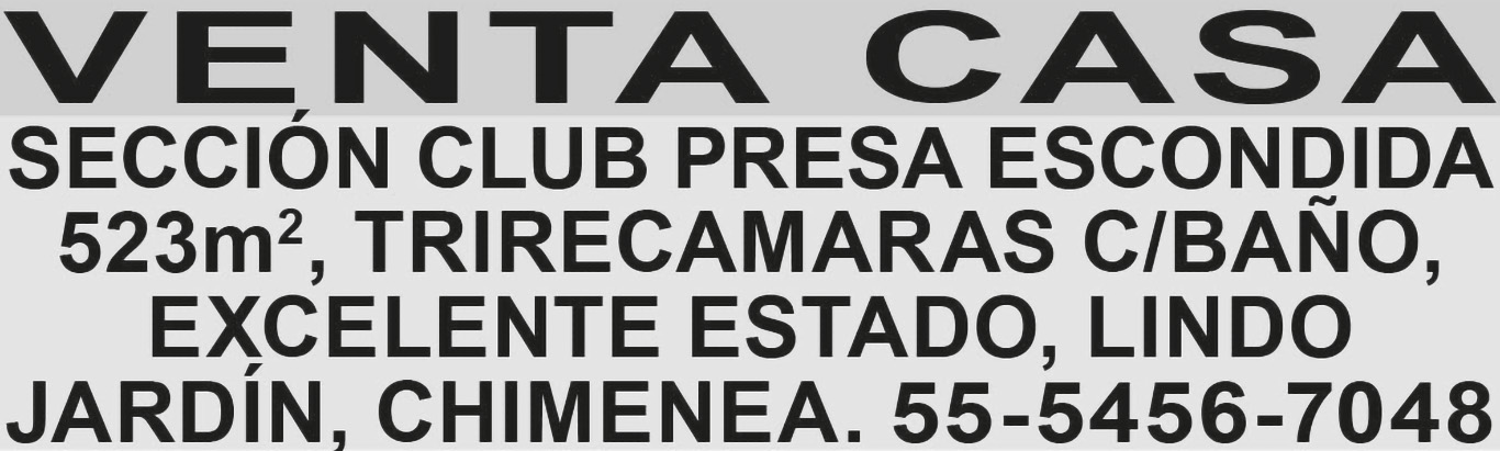 VENTA CASA SECCI?N