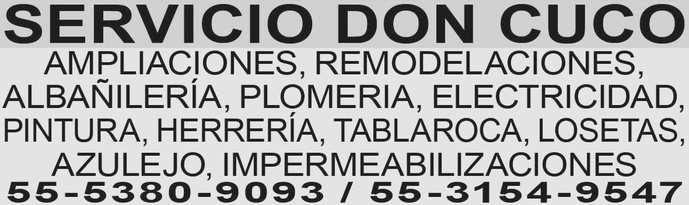 SERVICIO DON CUCO