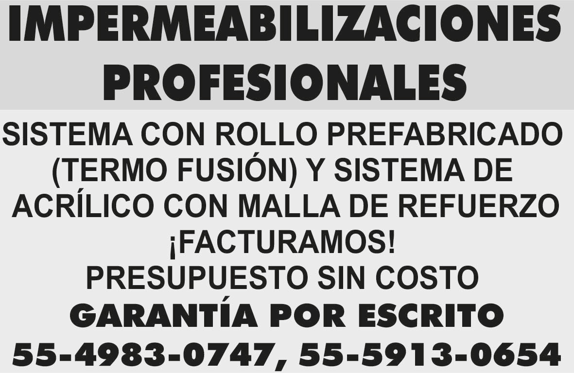 IMPERMEABILIZACIONES PROFESIONALESSISTEMA CON