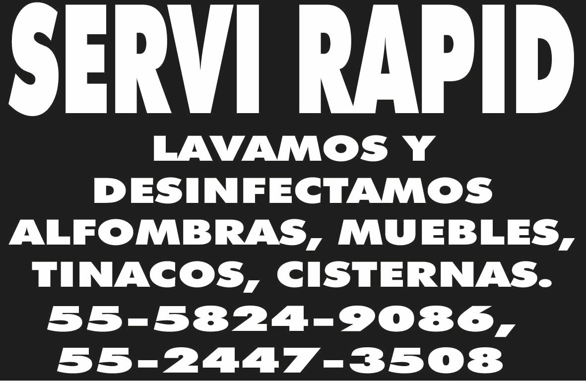 SERVI RAPIDLAVAMOS Y