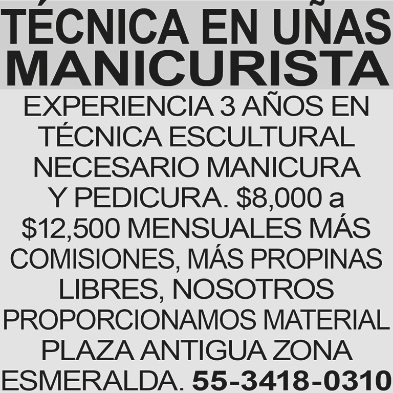 T?CNICA EN U?AS