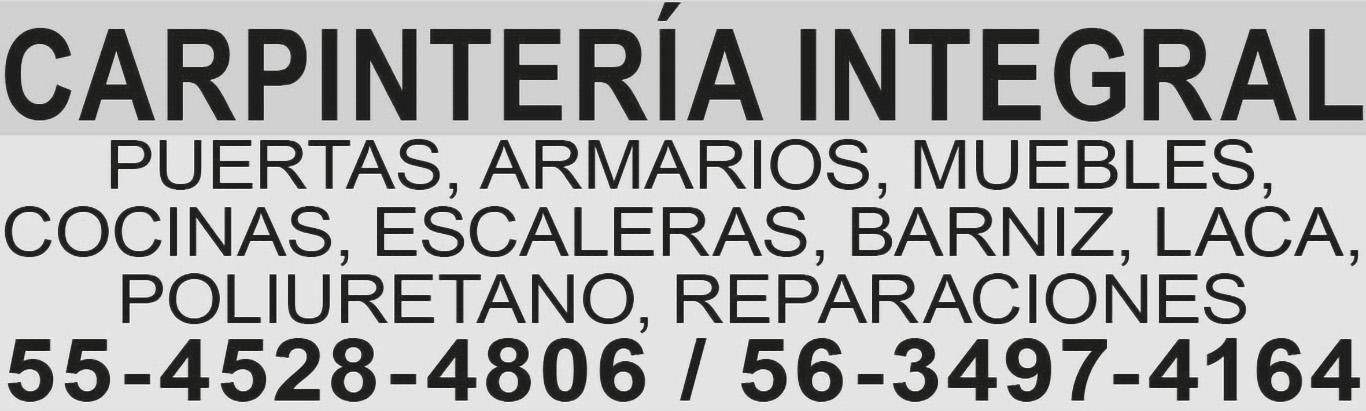 CARPINTER?A INTEGRALPUERTAS 