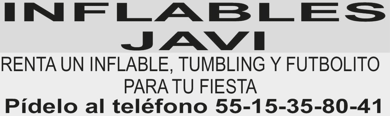 INFLABLESJAVIRENTA UN INFLABLE