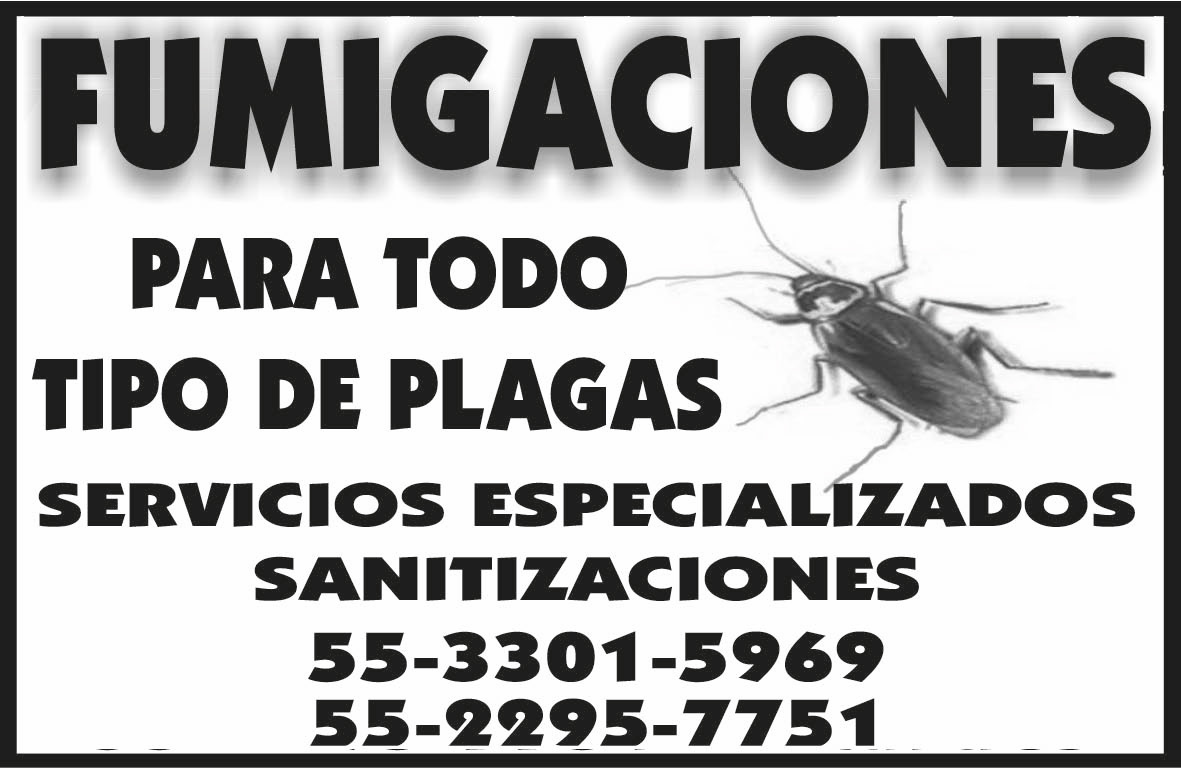 FUMIGACIONESPARA TODO TIPO