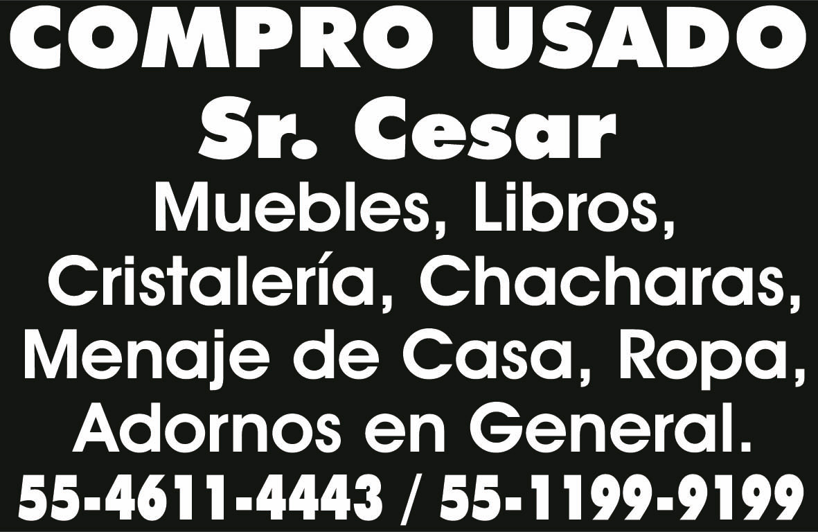 COMPRO USADO SR.